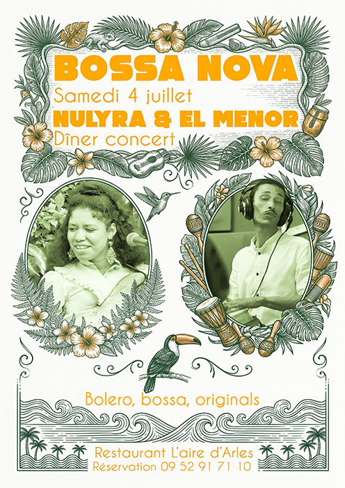 Dîner-Concert Nulyra & El Menor de Cuba